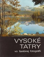 kniha Vysoké Tatry vo farebnej fotografii, Osveta 1971