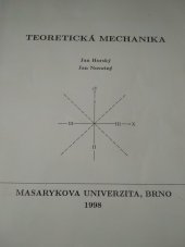 kniha Teoretická mechanika, Masarykova univerzita 1998