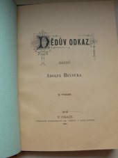 kniha Dědův odkaz, Edvard Grégr a Ferdinand Dattel 1881
