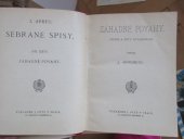 kniha Záhadné povahy studie a črty povahopisné, J. Otto 1908