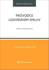 kniha Průvodce uzavíráním smluv, Wolters Kluwer 2024