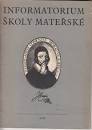kniha Informatorium školy mateřské Povinná četba pro pedagog. školy, SPN 1975