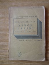 kniha Výbor z básní, Topičova edice 1940