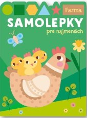kniha Samolepky pre najmenších Farma, Svojtka 2023