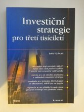 kniha Investiční strategie pro třetí tisíciletí, Grada 2000