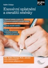 kniha Excesivní uplatnění a zneužití směnky, Leges 2022