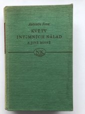 kniha Květy intimních nálad a jiné básně, SNKLHU  1960