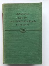 kniha Květy intimních nálad a jiné básně, SNKLHU  1960