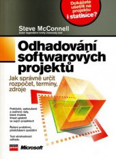 kniha Odhadování softwarových projektů jak správně určit rozpočet, termín a zdroje, CPress 2006