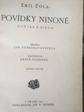 kniha Nové povídky Ninoně = [Nouveaux contes à Ninon], Jos. R. Vilímek 1927