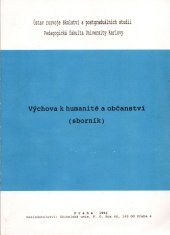 kniha Výchova k humanitě a občanství (Sborník), Učitelská unie 1992
