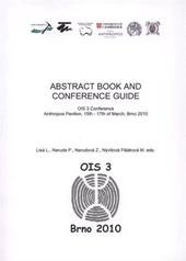 kniha Abstract book and conference guide OIS 3 conference, Anthropos Pavilion, 15th-17th of March, Brno 2010, Czech Geological Society 2010