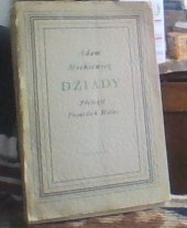 kniha Dziady (slavnost mrtvých), Melantrich 1947