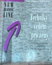 kniha Techniky vedení pro ženy postupový plán úspěchu v managementu, Linde 1994