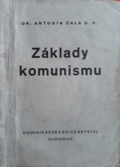 kniha Základy komunismu [Úvahy, Dominikánská edice Krystal 1946