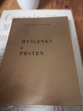 kniha Myšlenky a prsten, s.n. 1970