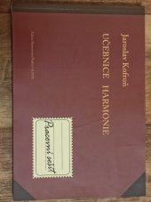 kniha Učebnice harmonie pracovní sešit, Editio Bärenreiter 2002