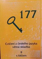 kniha Cvičení z českého jazyka. II, - Větná skladba s klíčem, MC 1995