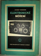 kniha Elektronické měření, SNTL 1957