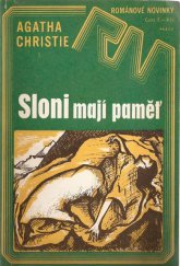 kniha Hercule Poirot 40. - Sloni mají paměť, Práce 1974