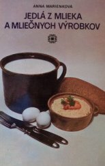 kniha Jedlá z mlieka a mliečnych výrobkov, Osveta 1986