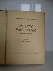 kniha Žlutý pašerák, Jiří Novák 1930
