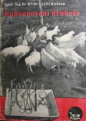 kniha Kapounování drůbeže ..., Brázda 1947