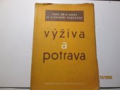 kniha Výživa a potrava, Zdravotnické nakladatelství 1951