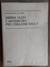 kniha Sbírka úloh z matematiky pro základní školy, SPN 1987