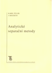 kniha Analytické separační metody, Karolinum  2004