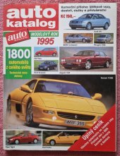 kniha Autokatalog Modelový rok 1995, Motorpress 1994