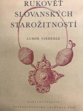kniha Rukověť slovanských starožitností, Československá akademie věd 1953