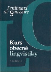kniha Kurs obecné lingvistiky, Academia 1996