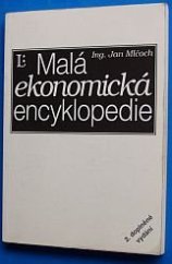 kniha Malá ekonomická encyklopedie, Linde 1995