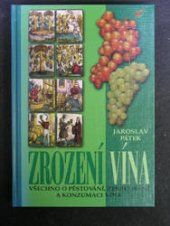 kniha Zrození vína všechno o pěstování, zpracování a konzumaci vína, Books 1998