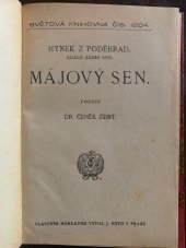 kniha Májový sen, J. Otto 1915