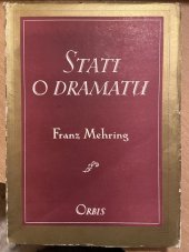kniha Stati o dramatu Výbor z díla, Orbis 1954