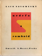 kniha Nedeľa Romboid : [dve sbierky poezie], L. Mazáč 1935