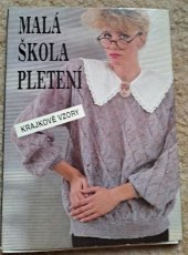 kniha Malá škola pletení Krajkové vzory, ČSTK Pressfoto 1990