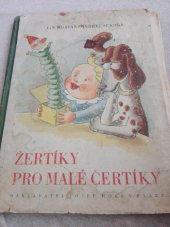 kniha Žertíky pro malé čertíky, Josef Hokr 1948