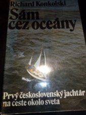 kniha Sám cez oceány  prvý československý jachtár na ceste okolo sveta , Šport 1980