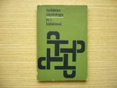 kniha Technická psychologie, Svoboda 1968