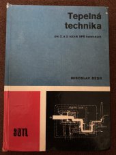 kniha Tepelná technika, SNTL 1977