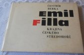 kniha Emil Filla Krajina Českého středohoří, SNKLU 1964