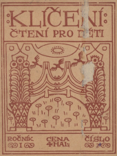 kniha Klíčení čtení pro děti, Michael Kacha 1908