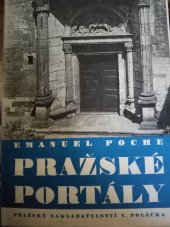 kniha Pražské portály, V. Poláček 1947
