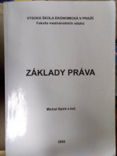 kniha Základy práva, Oeconomica 2002