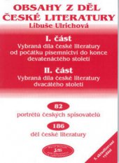 kniha Obsahy z děl české literatury, JaS 2003