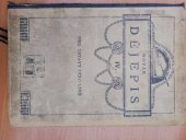 kniha Dějepis pro ústavy učitelské. Díl IV, - Dějiny nejnovější, Česká grafická Unie 1923