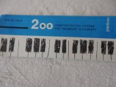 kniha 200 osmitaktových cvičení pro nejmenší klavíristy, Panton 1990